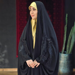 چادر گلدوزی پروانه برجسته سه بعدی