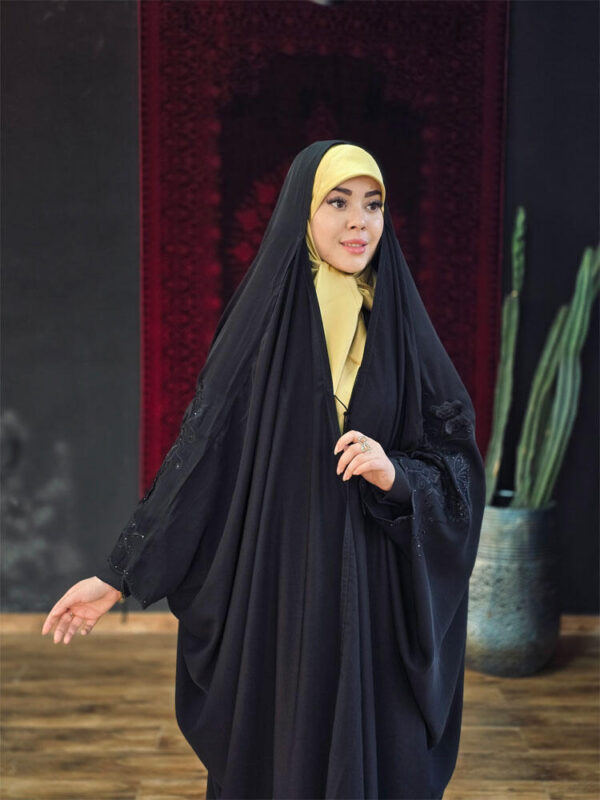 چادر گلدوزی پروانه برجسته سه بعدی
