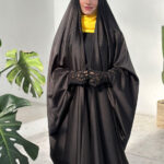 چادر سیلک لمه ابریشم