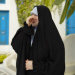 چادر عربی نجلا مشکی