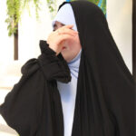 چادر عربی نجلا مشکی