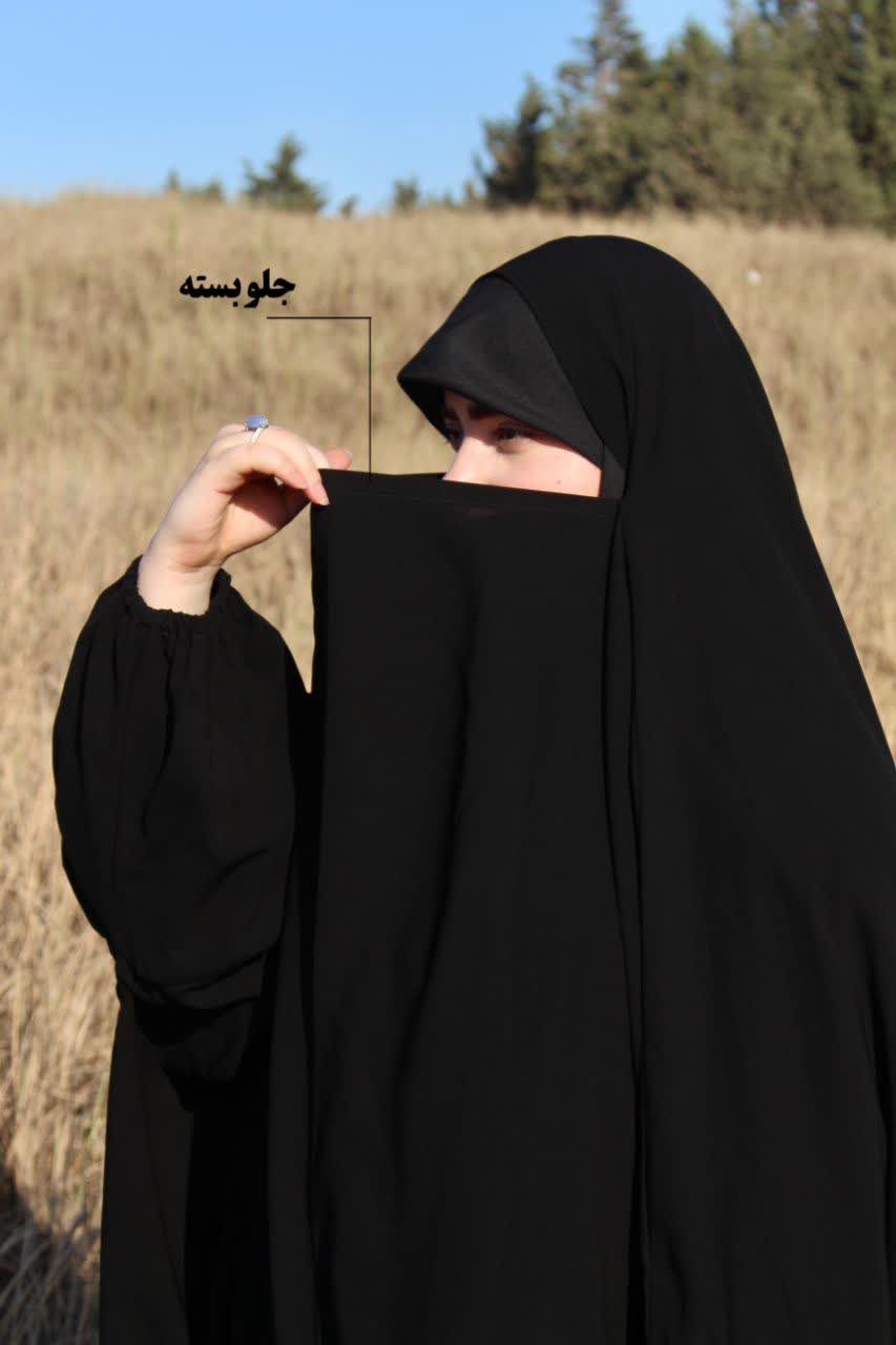 چادر اربعینی کرپ پورشه کره