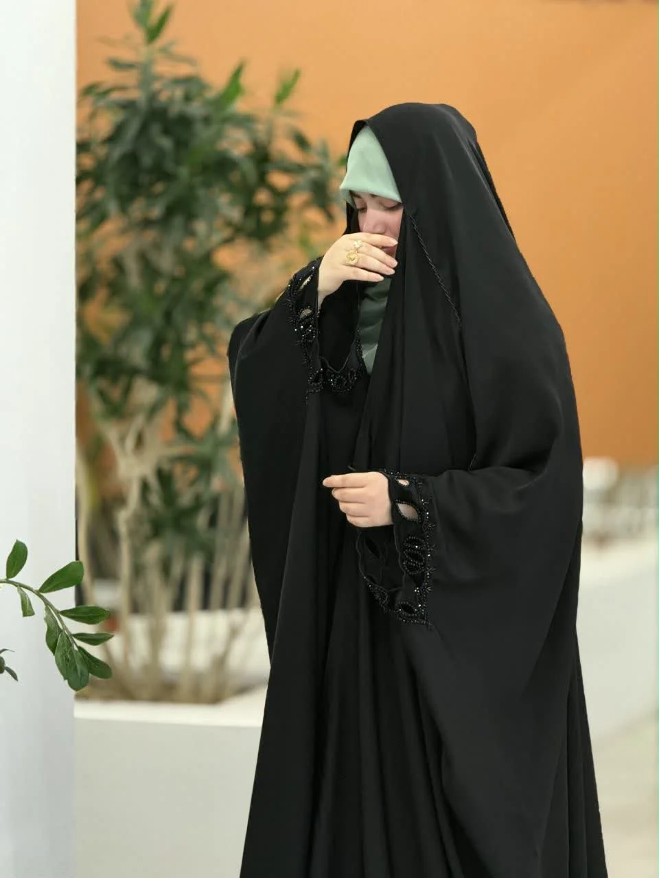 چادر عربی گلدوزی سندس نداقطری