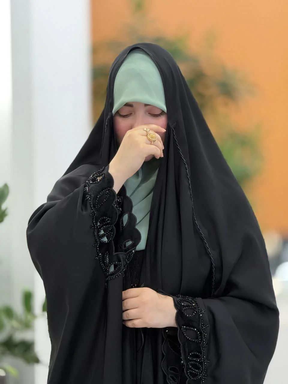 چادر عربی گلدوزی سندس نداقطری