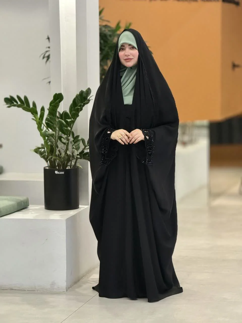 چادر عربی گلدوزی سندس نداقطری