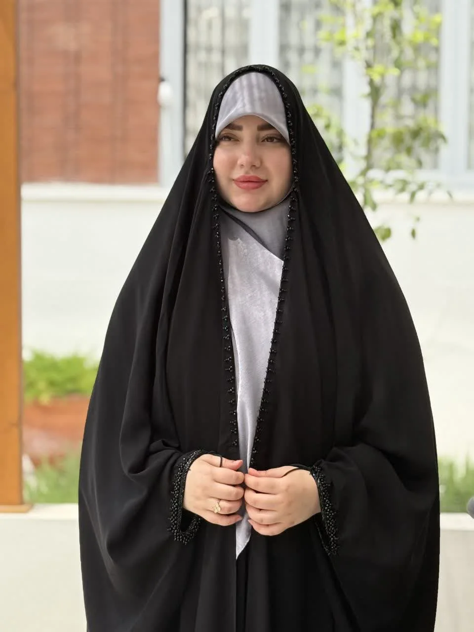 چادر عربی جواهردوزی درنا کرپ پورشه
